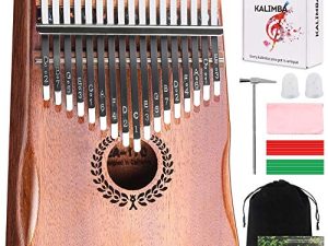 HONHAND Kalimba 17 Keys Thumb Piano