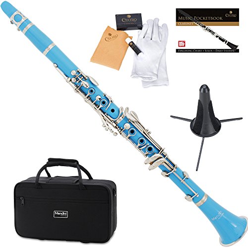 Mendini by Cecillo Bb Clarinet w/Case - Best Beginners Clarinet for Students Mendini by Cecillo Bb Clarinet w/Case - Best Beginners Clarinet for Students