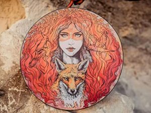 Beauty and wolf drums