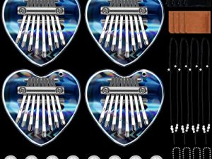 24 PCS 8 Keys Mini Kalimba Piano Christmas Gift Set for Kids