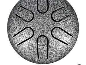 Steel Drum 3 Inch 6 Note Steel Tongue Drum Handpan Drum MiNi Instrument