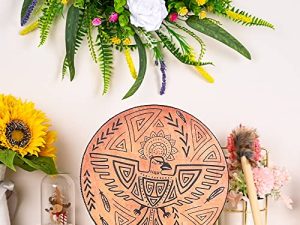 Handmade Shaman Drum with Drumsticks