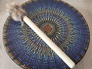 Vegan Shaman Alchemical Moon Drum 12”